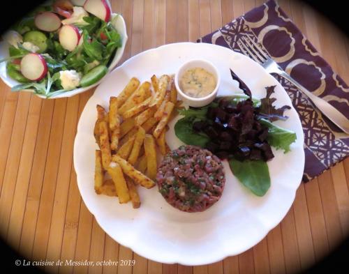 Tartare de boeuf de j.-f. plante, prise deux + de Messidor | Photo de Messidor