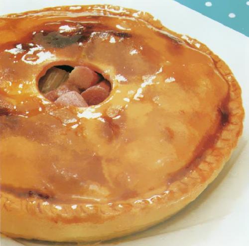 Tarte délice à la rhubarbe de Qu'est-Ce Qu'on Mange | Photo de PassionRecettes