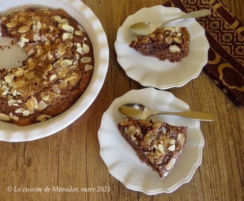 Tarte sans croûte, bananes et chocolat, version craquante + de Messidor | Photo de Messidor