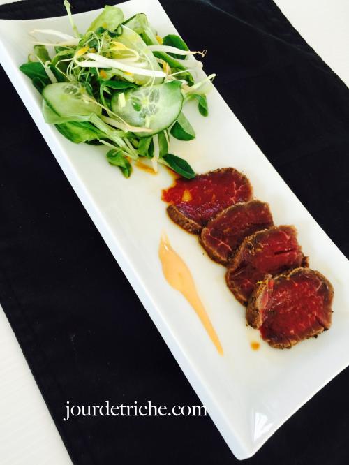 Tataki de boeuf de Jour De Triche | Photo de Jour de triche