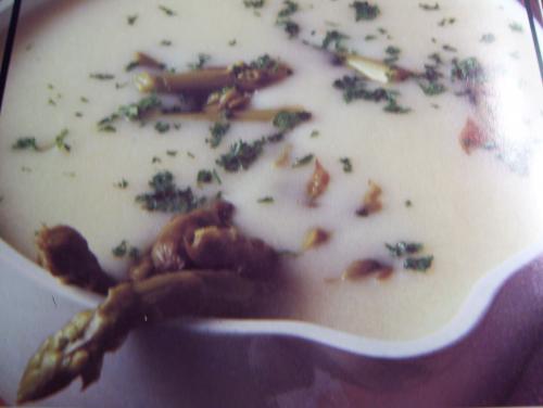 Velouté de poulet aux asperges - pol martin de Callyoe | Photo de Callyoe