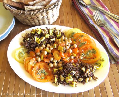 Assiette gourmande rafraîchissante + de Messidor | Photo de Messidor