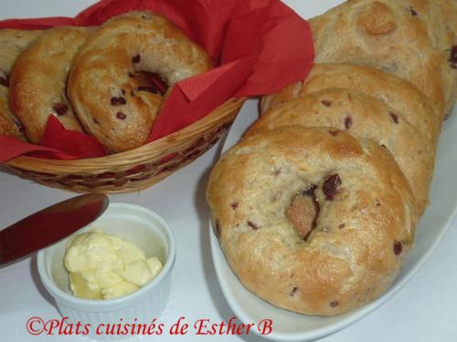 Bagels aux canneberges et à l'orange de Esther B | Photo de Estherb