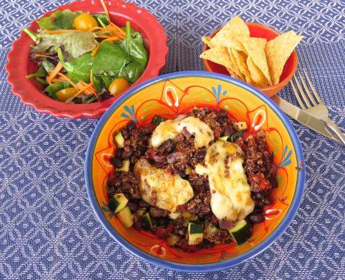 Bol de quinoa à la mexicaine + de Messidor | Photo de Messidor