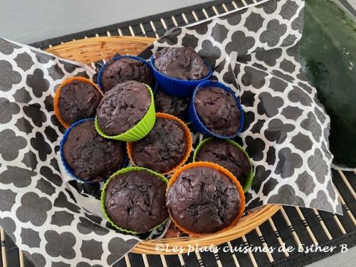 Bouchées de brownies aux courgettes de Estherb | Photo de Estherb