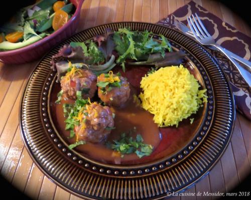 Boulettes de porc à l'orange + de Messidor | Photo de Messidor