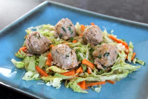 Boulettes de porc à la thaïlandaise de Nell | Photo de Nell