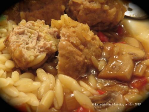 Boulettes de poulet à la chinoise, version 2 de Messidor | Photo de Messidor