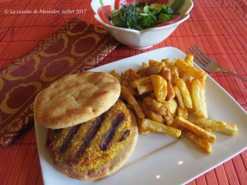 Burgers de poulet haché à l'indienne de Messidor | Photo de Messidor