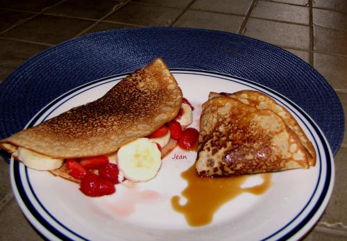 Crêpes bretonnes aux deux farines de Nell | Photo de Nell