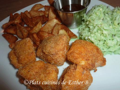 Croquettes de poulet panées sans remords, avec sauce miel et moutarde de Esther B | Photo de Estherb