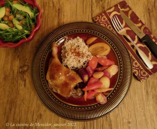 Cuisses de canard braisées à la japonaise, bis + de Messidor | Photo de Messidor