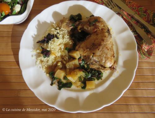 Cuisses de poulet, façon couscous + de Messidor | Photo de Messidor