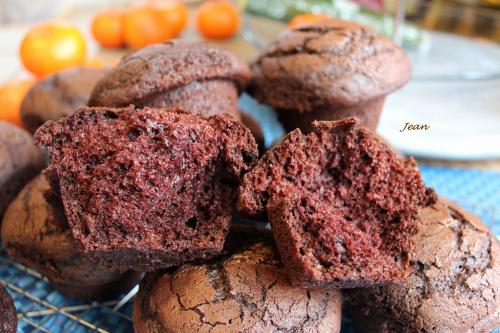 Cupcakes chocolat noir et clémentine gros capuchon de Nell | Photo de Nell