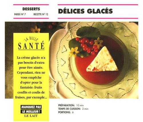 Délices glacés de Bon Appétit | Photo de PassionRecettes