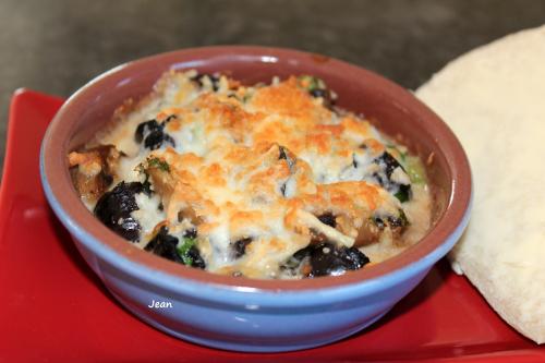 Escargots et champignons gratinés de Nell | Photo de Nell