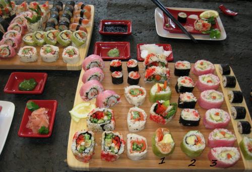 Feuilleté d'oeufs, pour sushis ou repas de Nell | Photo de Nell