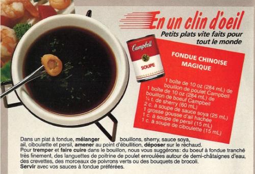 Fondue chinoise magique de Campbell | Photo de PassionRecettes