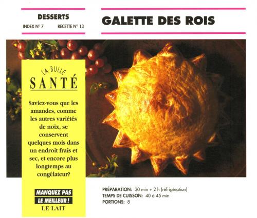 Galette des rois de Bon Appétit | Photo de PassionRecettes