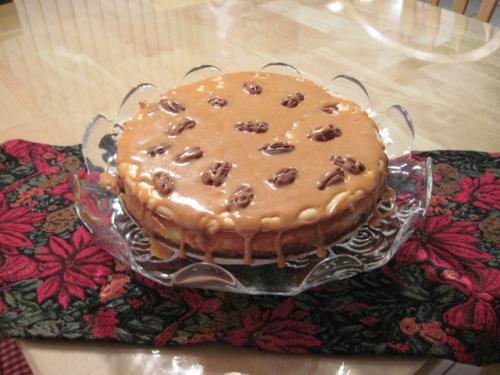 Gateau au fromage praliné au caramel de la soeur de Corralou | Photo de Corralou