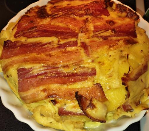 Gâteau de pommes de terre à la raclette | Photo de PassionRecettes