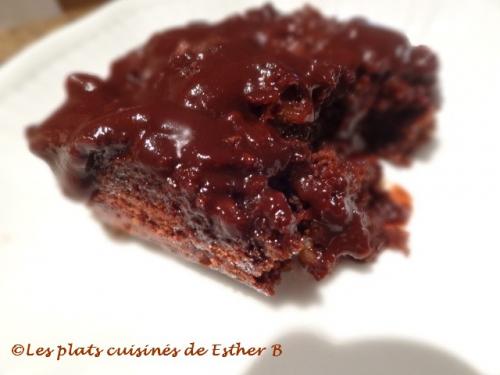 Gâteau-pouding style brownies de Esther B | Photo de Estherb