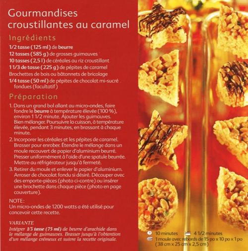 Gourmandises croustillantes au caramel | Photo de PassionRecettes