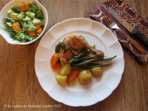 Grande poêlée de poulet aux légumes d'octobre + de Messidor | Photo de Messidor