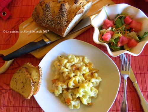 Gratin de chou-fleur prêt en trente minutes de Messidor | Photo de Messidor