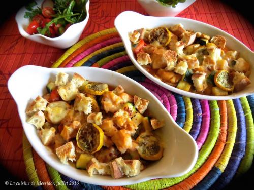 Gratins de poisson aux légumes grillés de Messidor | Photo de Messidor