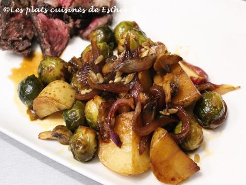 Légumes d'automne rôtis dans une sauce au vinaigre balsamique et à l'érable de Estherb | Photo de Estherb