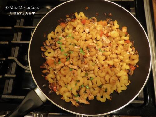 Macaroni au poulet à la chinoise, version suave + de Messidor | Photo de Messidor