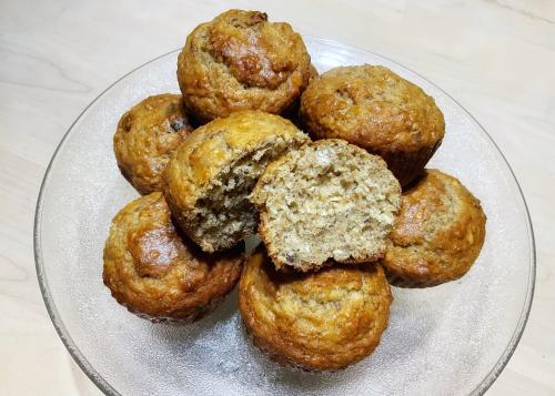 Muffins à l'avoine et aux dattes de Five Roses | Photo de Mireille