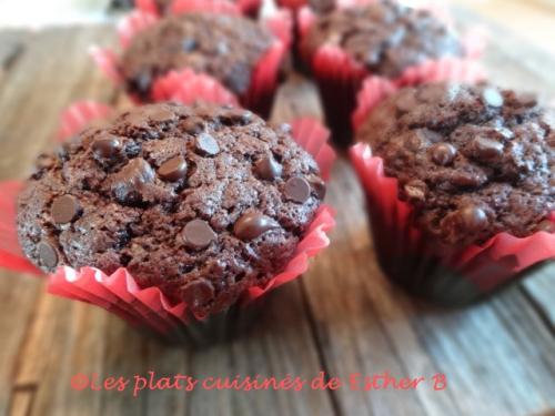 Muffins aux courgettes et au chocolat de Esther B | Photo de Estherb