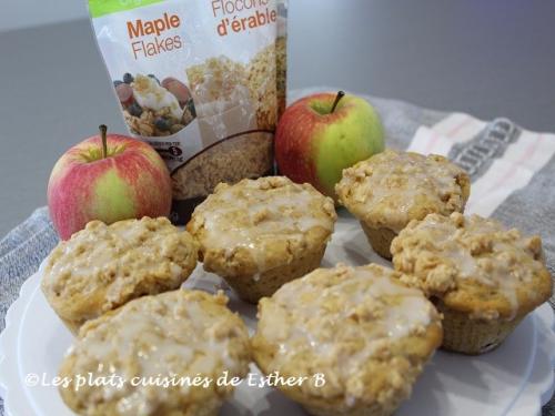 Muffins aux pommes, glaçage à la vanille de Esther B | Photo de Estherb