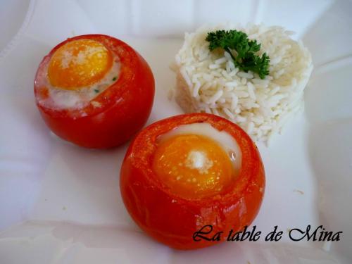 Nids de tomates au jambon et fromage de Mamina13 | Photo de Mamina13