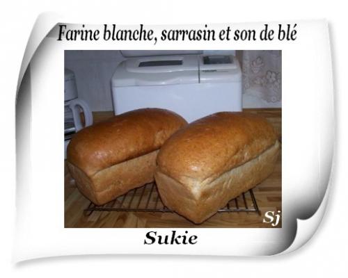 Pain sarrasin et son de blé au robot boulanger de Sukie | Photo de Sukie