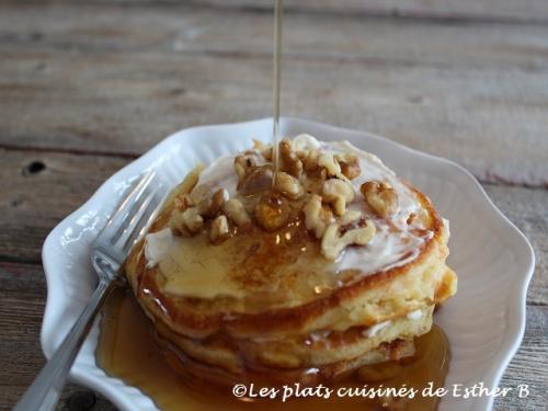 Pancakes façon gâteau aux carottes de Estherb | Photo de Estherb