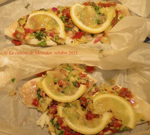 Papillotes de morue, saveurs méditerranée + de Messidor | Photo de Messidor