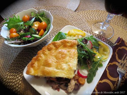 Pâté au poulet confit, garniture à l'italienne de Messidor | Photo de Messidor