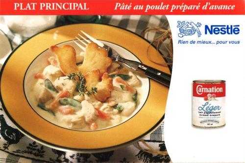 Pâté au poulet préparé d'avance de Nestlé | Photo de PassionRecettes