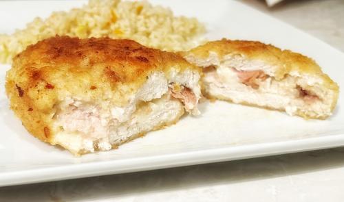 Poulet cordon bleu de Yolande | Photo de Mireille