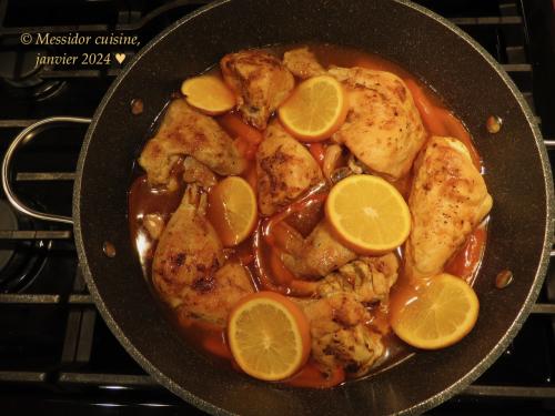 Poulet laqué à l'orange + de Messidor | Photo de Messidor