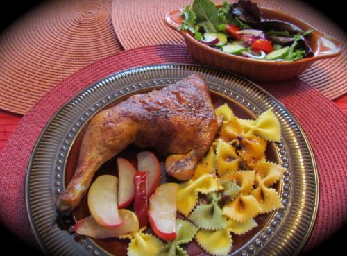 Poulet rôti aux pommes en crapaudine de Messidor | Photo de Messidor