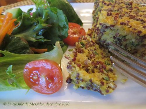 Quiche sans croûte au quinoa + de Messidor | Photo de Messidor