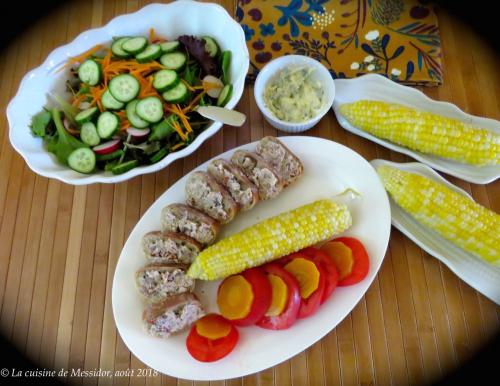 Repas épluchette sans viande de Messidor | Photo de Messidor