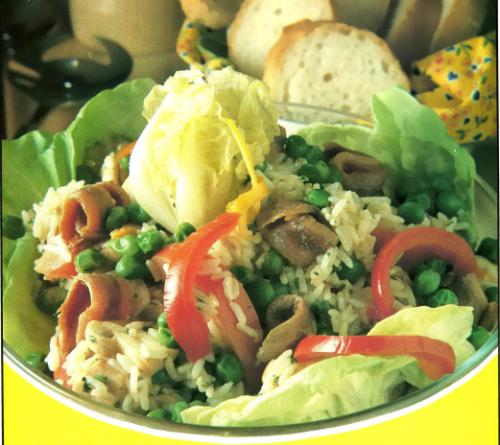 Salade de riz niçoise de Pol Martin | Photo de PassionRecettes