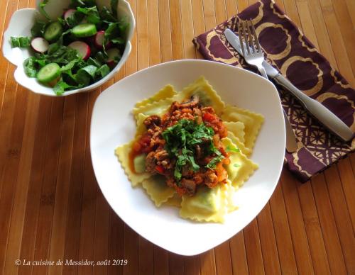 Sauce à spaghetti express au poulet haché + de Messidor | Photo de Messidor