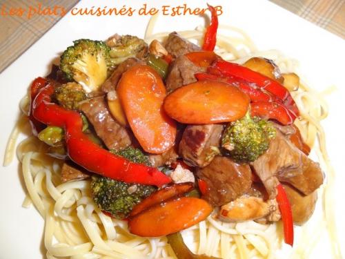 Sauté de boeuf aigre-doux de Esther B | Photo de Estherb