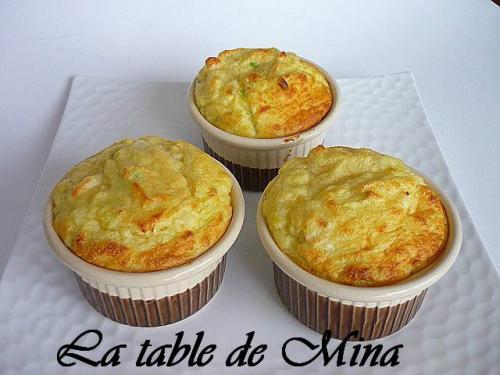 Soufflés de pommes de terre au camembert, poireau et poulet de Mamina13 | Photo de Mamina13